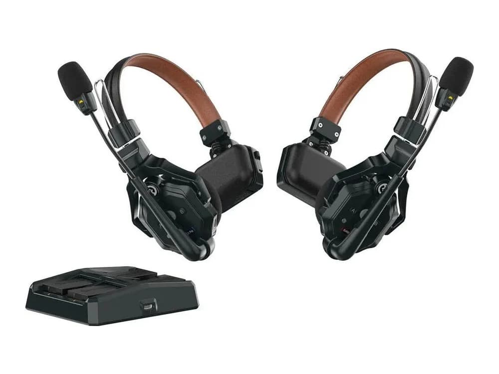 Hollyland Solidcom C1 Pro-2S Full-Duplex ENC Wireless Intercom System with 2 Headsets