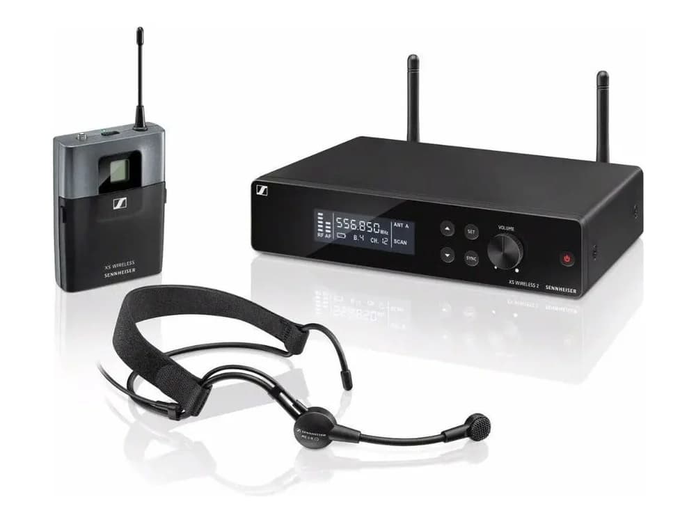 Sennheiser XSW 2-ME3-A Wireless Headset Microphone System (A: 548 to 572 MHz) view 2