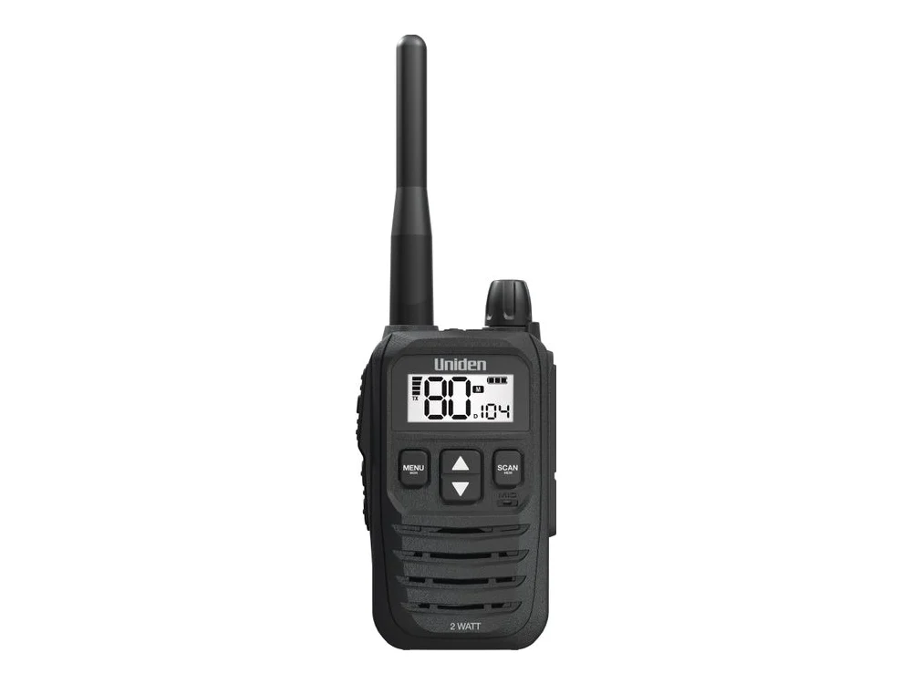 Uniden X76 In-Vehicle UHF Radio + Antenna + UH825 2-Watt UHF Radio view 3