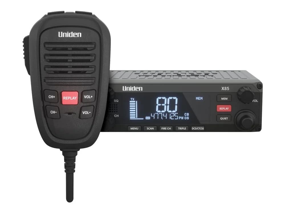 Uniden X85 DIN Mount UHF CB Radio view 3