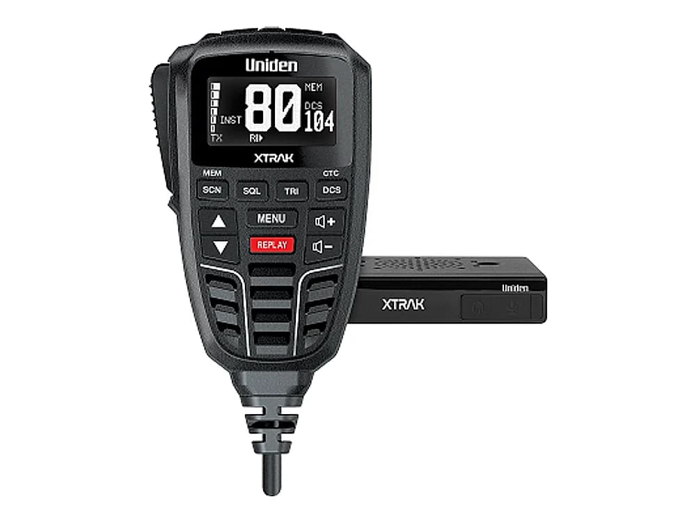 Uniden XTRAK 80 - Smart UHF Radio with Large OLED Display view 2