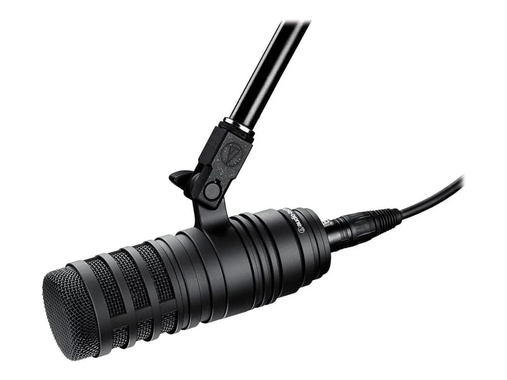 Audio-Technica BP40 Large-Diaphragm Dynamic Broadcast Microphone Edge Cons view 3
