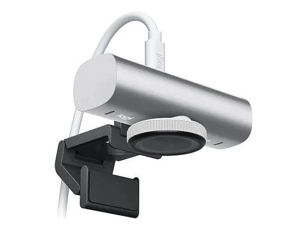 Logitech MX BRIO 700 Ultra HD 4K Webcam (Pale Grey) view 3