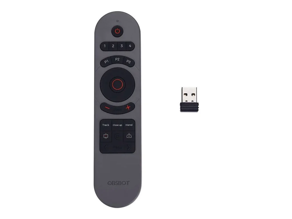 OBSBOT Smart Remote Controller with USB-A Dongle for Tiny 2