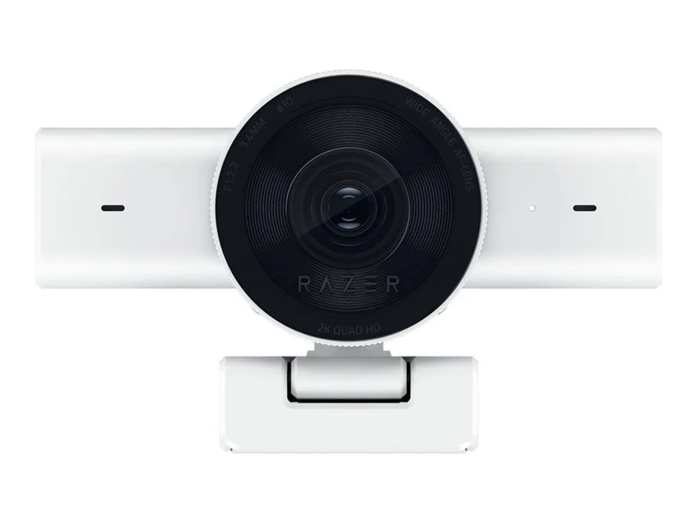 Razer Kiyo V2 X 1440p 60 FPS Webcam for Content Creation and Streaming (White)