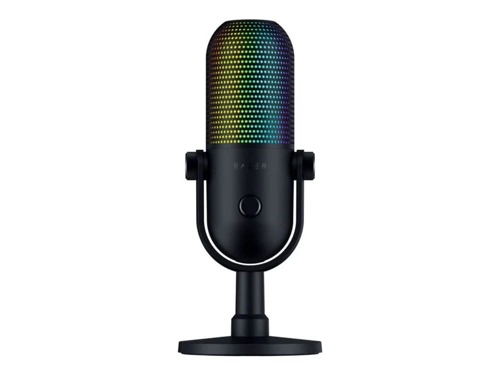Razer Seiren V3 Chroma 32-Bit DSP Wired Supercardioid Condenser Microphone