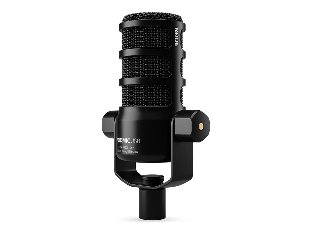 RODE PodMic USB and XLR Dynamic Broadcast Microphone view 3