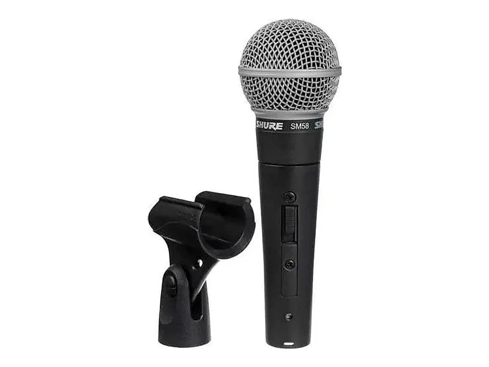Shure SM58S Vocal Microphone with On/Off Switch view 2