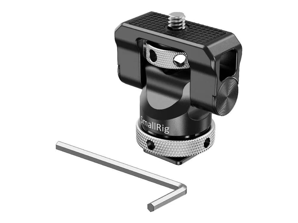 SmallRig Swivel and Tilt Monitor Mount with Shoe Adapter view 2