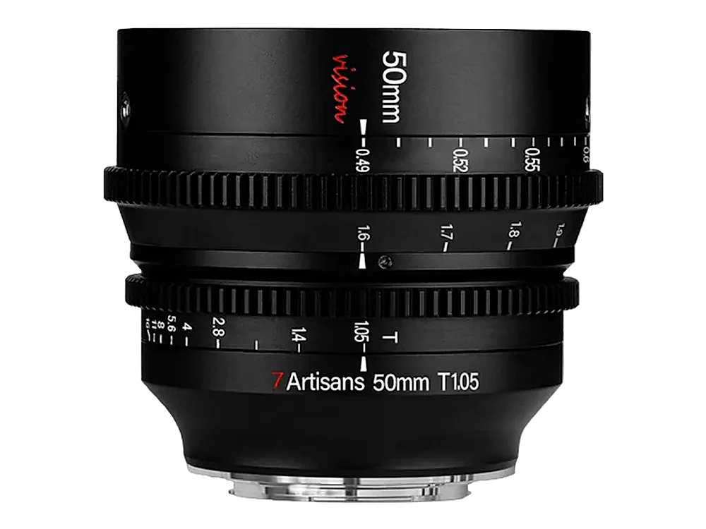 7Artisans Vision 50mm T1.05 Cine Lens view 2