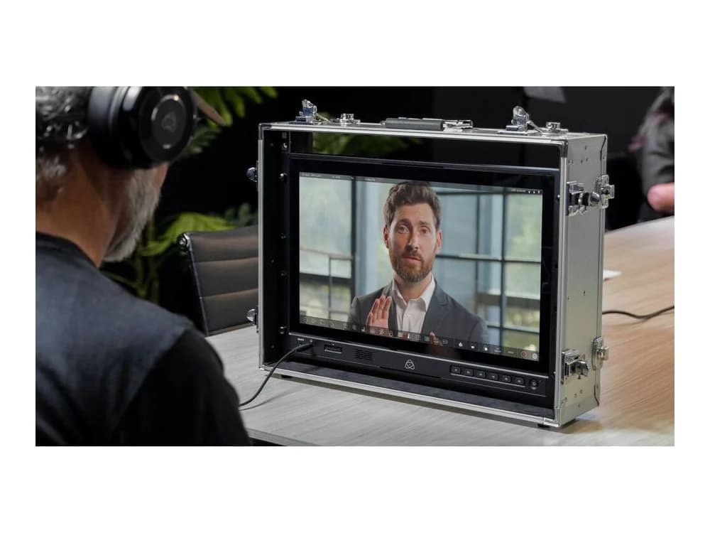 Atomos 19" Shogun AV-19 Rackmount 4K HDR Monitor-Recorder-Switcher view 3