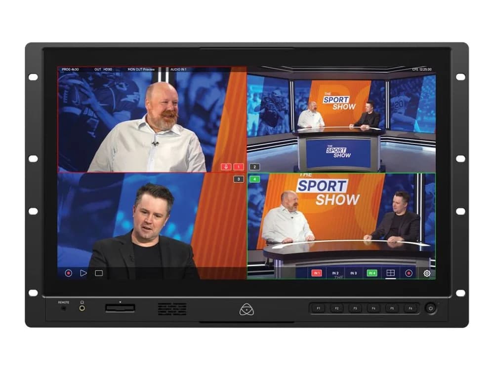 Atomos 19" Shogun AV-19 Rackmount 4K HDR Monitor-Recorder-Switcher