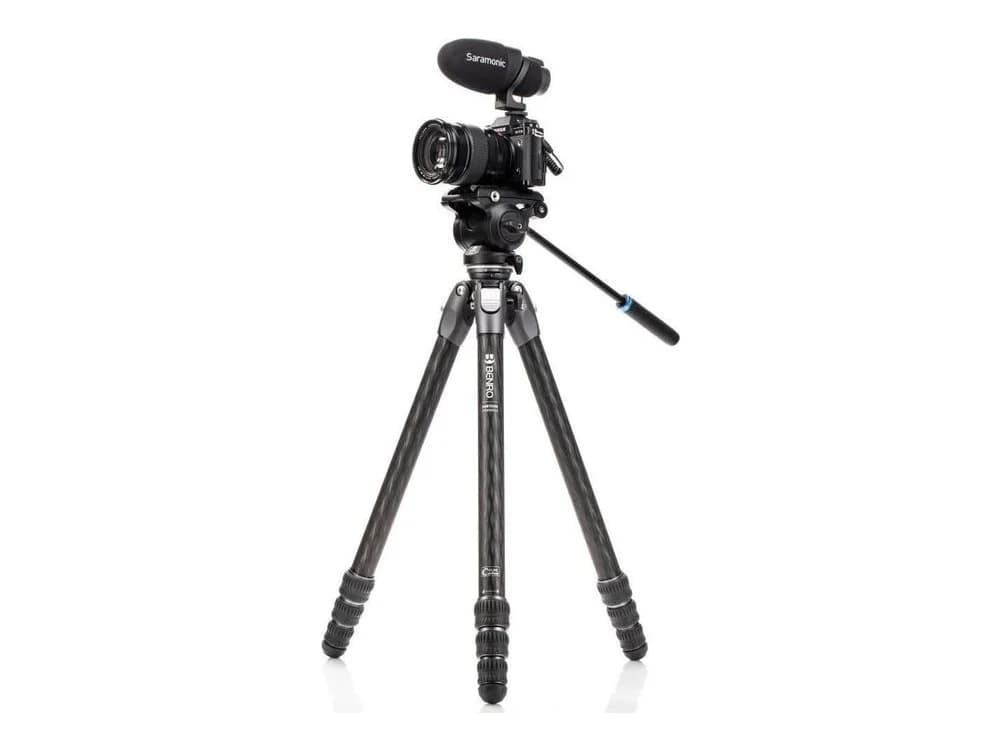 Benro Tortoise Carbon Fiber 3 Series Tripod System with S4Pro Video Head