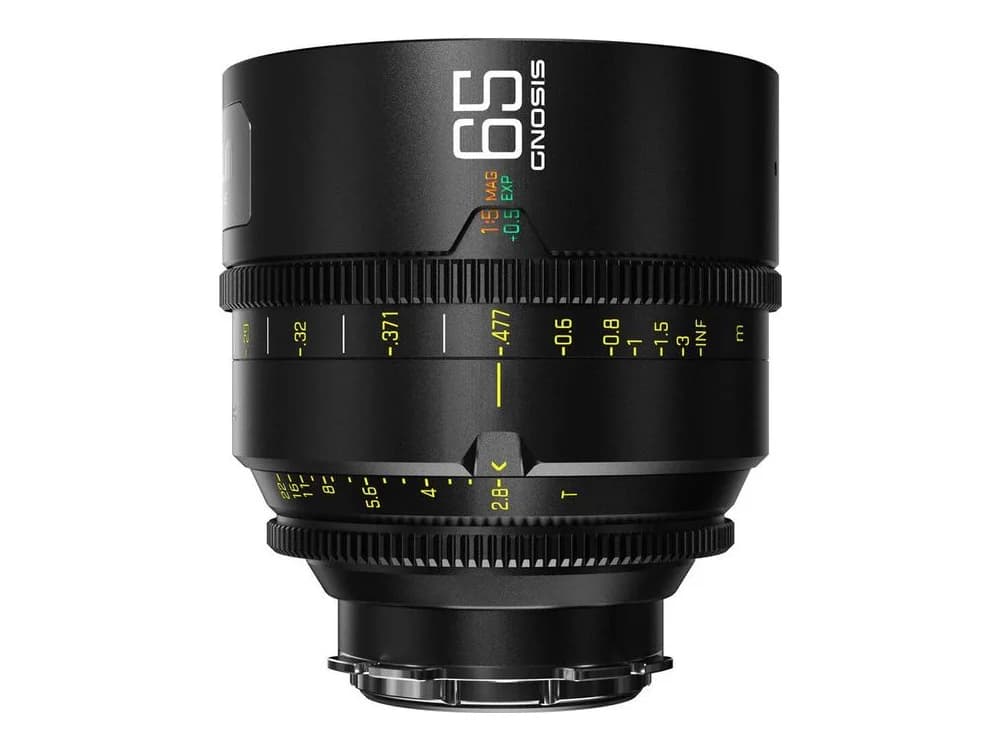DZOFilm 65mm T2.8 Gnosis Macro Prime Lens (LPL with PL & EF Mounts, Imperial)