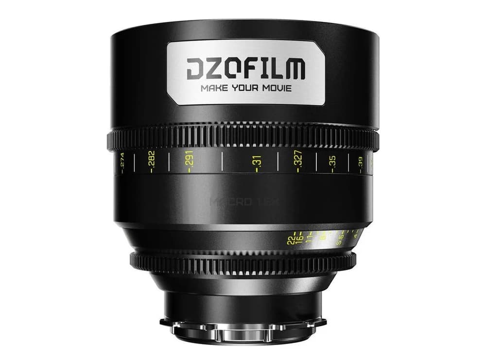 DZOFilm 90mm T2.8 Gnosis Macro Prime Lens (LPL with PL & EF Mounts, Imperial) view 3