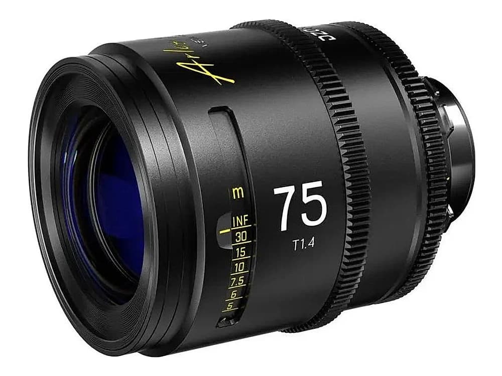 DZOFilm Arles 75mm T1.4 FF/VV Prime Cine Lens (PL Mount, Metres) view 3