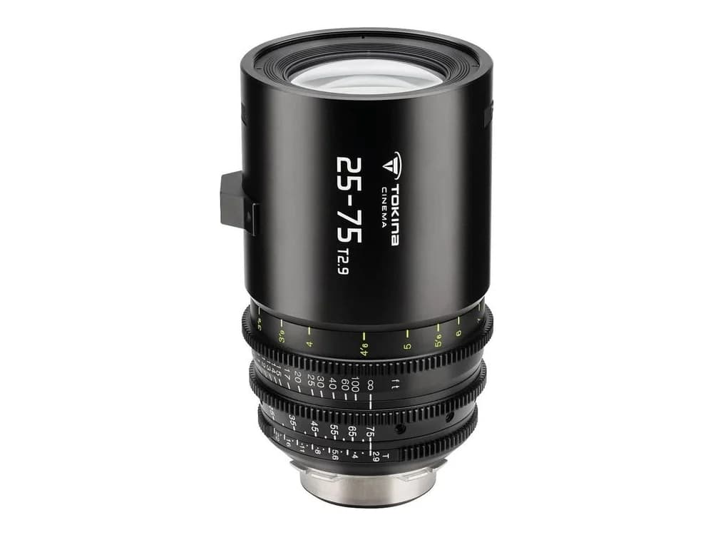 Tokina Cinema 25-75mm T2.9 PL Lens view 2