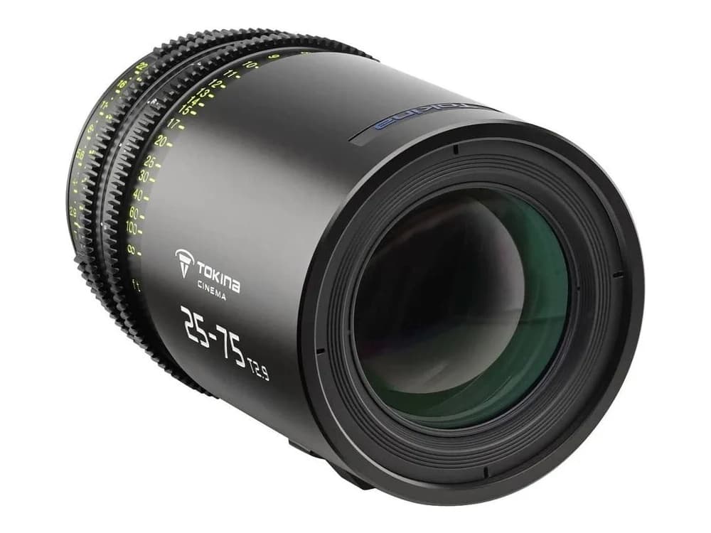 Tokina Cinema 25-75mm T2.9 PL Lens view 3